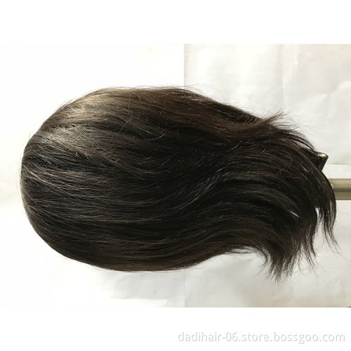 Professional dressing salon beauty school plastic human hair training doll model conventional male mannequin head with beard